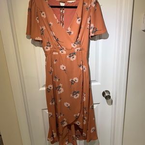 Jane & Hudson faux wrap floral dress